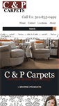Mobile Screenshot of candpcarpets.com